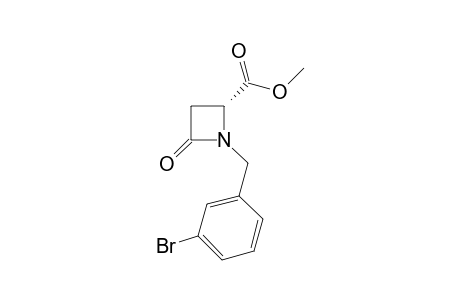 methyl (2R)-1-[(3-bromophenyl)methyl]-4-oxo-azetidine-2-carboxylate