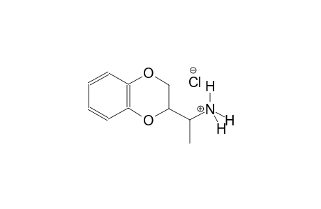 1,4-benzodioxin-2-methanaminium, 2,3-dihydro-alpha-methyl-, chloride