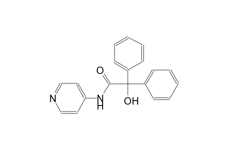 2-Hydroxy-2,2-diphenyl-N-(4-pyridinyl)acetamide