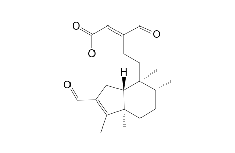 (4->2)-ABEO-2,13-DIFORMYL-CLERODA-(2E),(13E)-DIEN-14-OIC-ACID