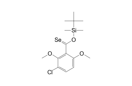 O-TERT.-BUTYLDIMETHYLSILYL-3-CHLORO-2,6-DIMETHOXYBENZENECARBOSELENOATE