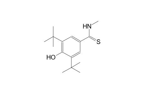 3,5-ditert-butyl-4-hydroxy-N-methylbenzenecarbothioamide