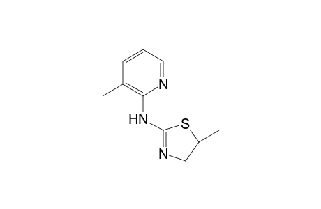 2-Pyridinamine, N-(4,5-dihydro-5-methyl-2-thiazolyl)-3-methyl-