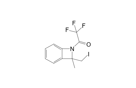 8-Iodomethyl-8-methyl-7-trifluoroacetylbicyclo[4.2.0]-7-azaoct-1,3,5-triene