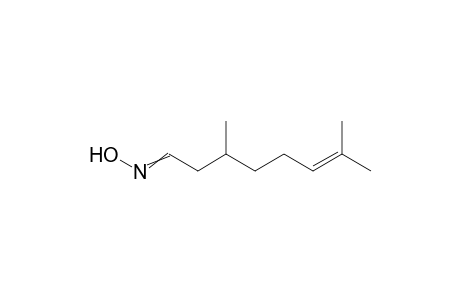 6-Octenal, 3,7-dimethyl-, oxime