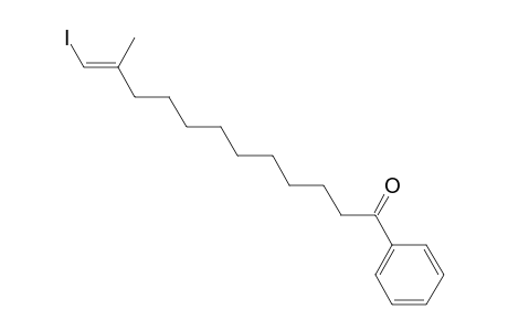 (E)-12-iodo-11-methyl-1-phenyldodec-11-en-1-one