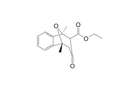 6,7-Benzo[f]-1,5-dimethyl-2-ethoxycarbonyl-8-oxabicyclo[3.2.1]octan-3-one