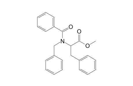 2-[benzoyl(benzyl)amino]-3-phenyl-propionic acid methyl ester
