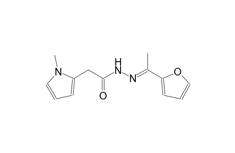 1H-pyrrole-2-acetic acid, 1-methyl-, 2-[(E)-1-(2-furanyl)ethylidene]hydrazide