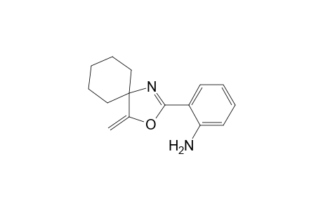 2-(4-Methylene-3-oxa-1-azaspiro[4.5]dec-1-en-2-yl)aniline