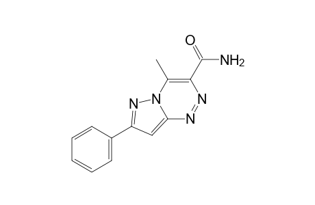 4-methyl-7-phenylpyrazolo[5,1-c]-as-triazine-3-carboxamide