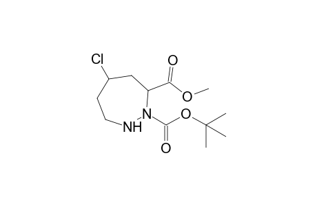 2-(tert-Butoxycarbonyl)-5-chlorohexahydro-1H-diazepine-3-carboxylic acid methyl ester