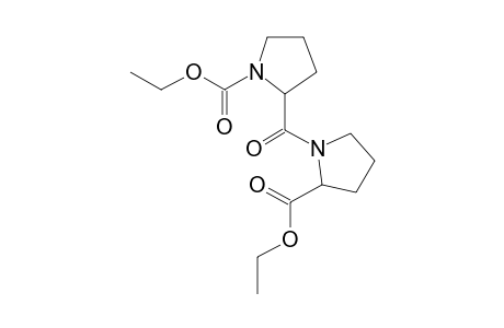 D-Prolyl-D-proline, N-ethoxycarbonyl-, ethyl ester