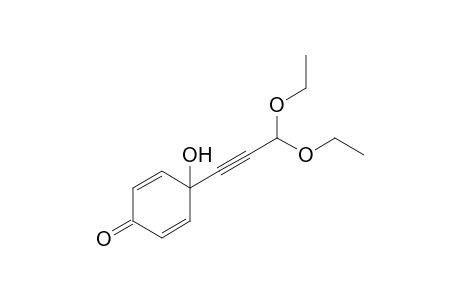 4-(3,3-Diethoxyprop-1-ynyl)-4-hydroxycyclohexa-2,5-dienone