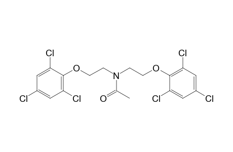 N,N-bis[2-(2,4,6-trichlorophenoxy)ethyl]acetamide