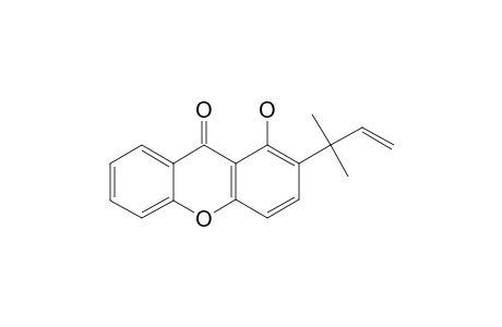 1-HYDROXY-2-(2-METHYLBUT-3-EN-2-YL)-9H-XANTHEN-9-ONE