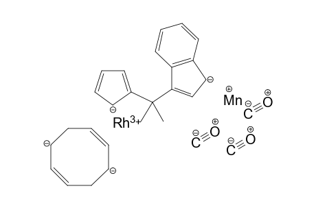 Rhodium(III) cycloocta-1,5-diene 3-(1-cyclopenta-1,3-dien-1-yl-1-methylethyl)-1H-inden-1-ide manganese(I) tricarbonyl