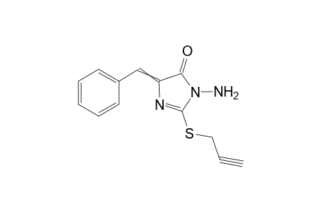 3-Amino-5-benzylidene-2-prop-2-ynylsulfanyl-imidazol-4-one