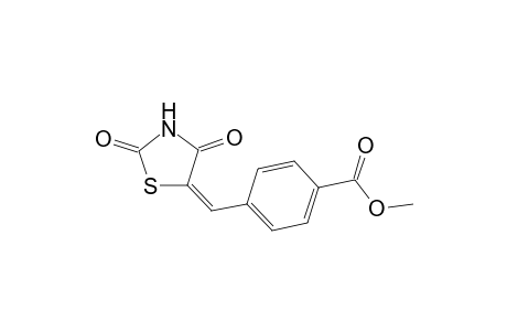 Methyl 4-[(E)-(2,4-dioxo-1,3-thiazolidin-5-ylidene)methyl]benzoate