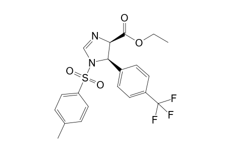(4R,5R)-1-(4-methylphenyl)sulfonyl-5-[4-(trifluoromethyl)phenyl]-4,5-dihydroimidazole-4-carboxylic acid ethyl ester