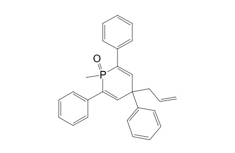 Phosphorin, 1,4-dihydro-1-methyl-2,4,6-triphenyl-4-(2-propenyl)-, 1-oxide, trans-