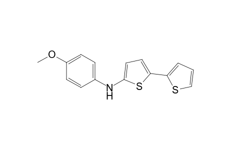 (4-methoxyphenyl)-[5-(2-thienyl)-2-thienyl]amine