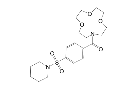 10-[4-(1-piperidinylsulfonyl)benzoyl]-1,4,7-trioxa-10-azacyclododecane