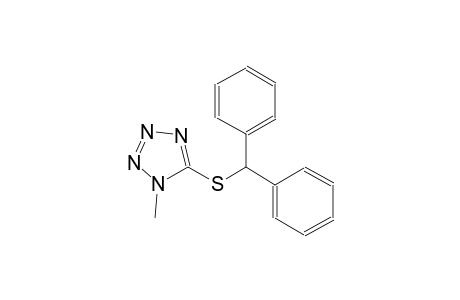 1H-tetrazole, 5-[(diphenylmethyl)thio]-1-methyl-