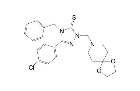 4-Benzyl-5-(4-chlorophenyl)-2-(1,4-dioxa-8-azaspiro[4.5]dec-8-ylmethyl)-2,4-dihydro-3H-1,2,4-triazole-3-thione