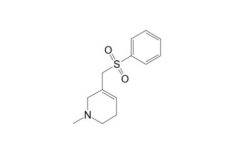 N-METHYL-3-[(PHENYLSULFONYL)-METHYL]-1,2,5,6-TETRAHYDROPYRIDINE
