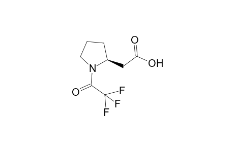 2-[(2S)-1-(2,2,2-trifluoro-1-oxoethyl)-2-pyrrolidinyl]acetic acid