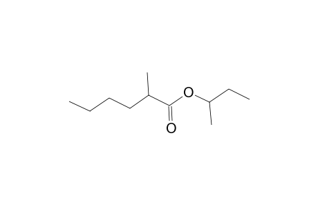 Hexanoic acid, 2-methyl-, 1-methylpropyl ester