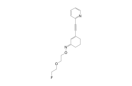 (E)-3-(PYRIDIN-2-YLETHYNYL)-CYCLOHEX-2-ENONE-O-2-(2-FLUOROETHOXY)-ETHYLOXIME