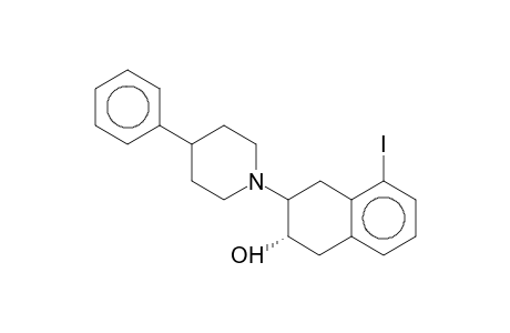 5-Iodo-3-(4-phenyl-piperidin-1-yl)-1,2,3,4,4a,8a-hexahydro-naphthalen-2-ol