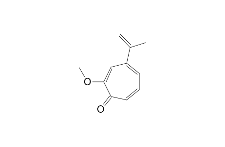 4-Isopropenyl-2-methoxycyclohepta-2,4,6-trien-1-one