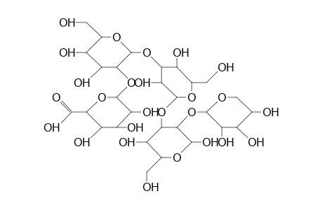 De-O-acetylated glucuronoxylomannan fragment