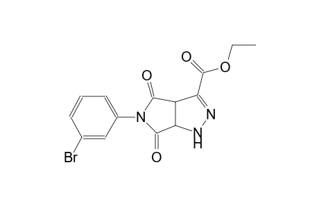 pyrrolo[3,4-c]pyrazole-3-carboxylic acid, 5-(3-bromophenyl)-1,3a,4,5,6,6a-hexahydro-4,6-dioxo-, ethyl ester