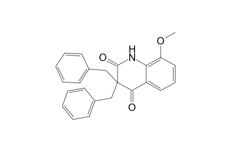 3,3-Dibenzyl-8-methoxy-1H-quinoline-2,4-dione