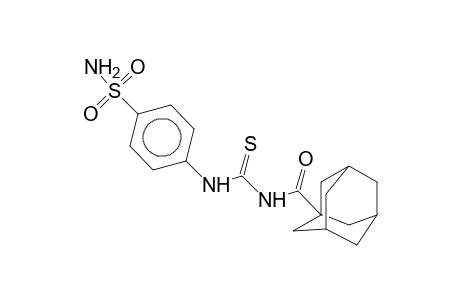 N-[(4-sulfamoylanilino)-sulfanylidenemethyl]-1-adamantanecarboxamide