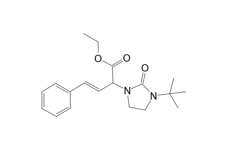 (E)-Ethyl 2-(3-tert-butyl-2-oxoimidazolidin-1-yl)-4-phenylbut-3-enoate