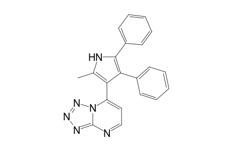 7-(2-Methyl-4,5-diphenyl-1H-pyrrol-3-yl)tetrazolo[1,5-a]pyrimidine