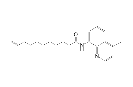 N-(4-methyl-8-quinolinyl)-10-undecenamide
