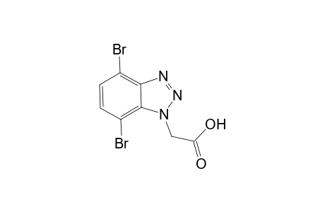2-(4,7-Dibromo-1H-benzotriazol-1-yl)acetic acid