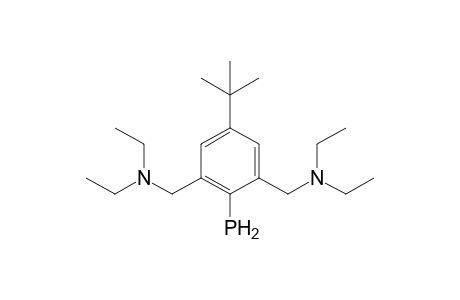 N-[[5-tert-butyl-3-(diethylaminomethyl)-2-phosphanyl-phenyl]methyl]-N-ethyl-ethanamine