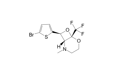 (1R,6R,8S)-8-(5-Bromothiophen-2-yl)-2-methyl-6-trifluoromethyl-5,7-dioxa-2-azabicyclo[4.2.0]octane