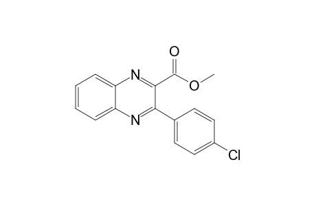 3-(4-Chlorophenyl)-2-quinoxalinecarboxylic acid methyl ester