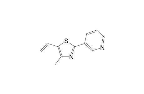 [5-ethenyl-4-methyl-2-(3-pyridyl)thiazole
