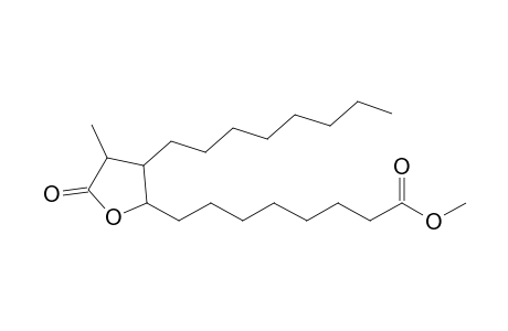 8-(4-Methyl-3-octyl-5-oxo-2-oxolanyl)octanoic acid methyl ester