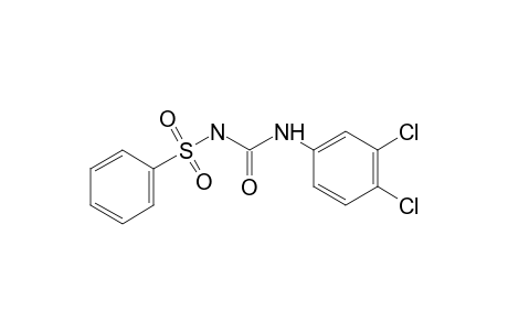 1-(3,4-dichlorophenyl)-3-(phenylsulfonyl)urea