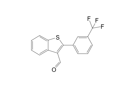 2-(3-(trifluoromethyl)phenyl)benzo[b]thiophene-3-carbaldehyde